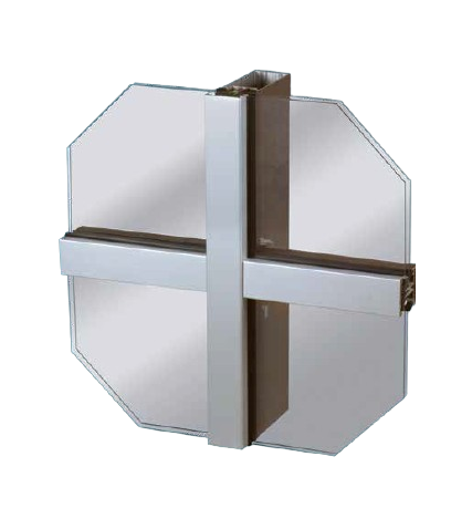 Perfil de aluminio de Serie E-100